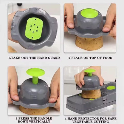 6 In 1 Mandoline Slicer