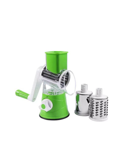 Multi-functional Tabletop Drum Grater | Manual Vegetable Cutter Slicer & Grater | ( Random Color )